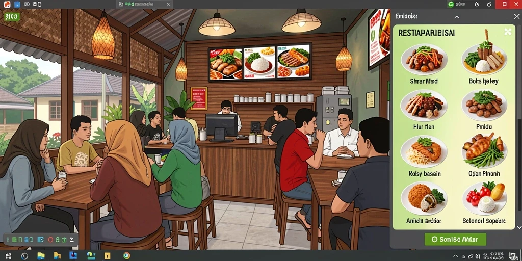 Antarmuka utama ARWANATOTO yang menggugah selera.