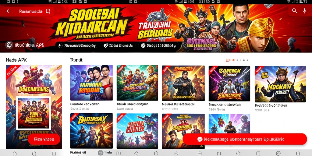 Tampilan antarmuka yang menarik dan mudah digunakan.