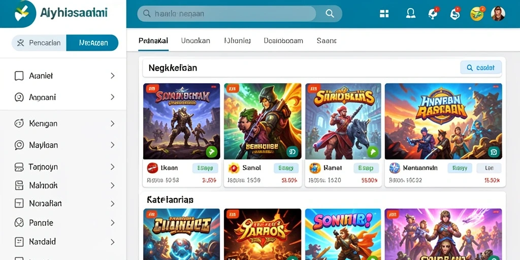 Tampilan antarmuka yang menarik dan user-friendly.