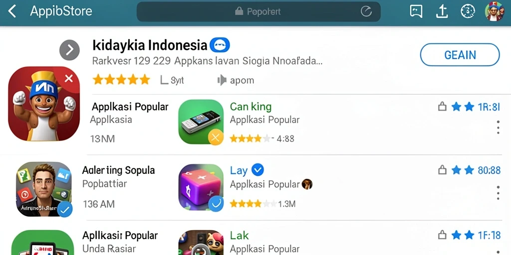 Tampilan antarmuka yang user-friendly.