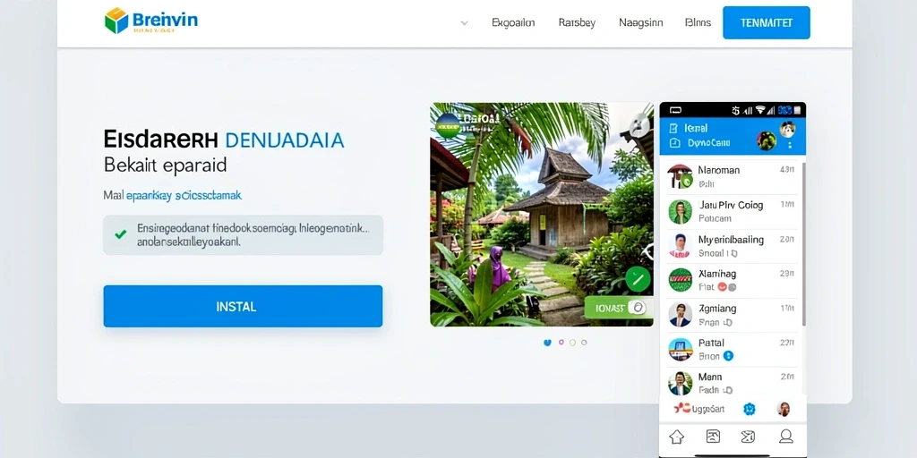 Tampilan antarmuka yang ramah pengguna.