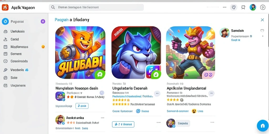 Tampilan antarmuka yang menarik dan user-friendly.