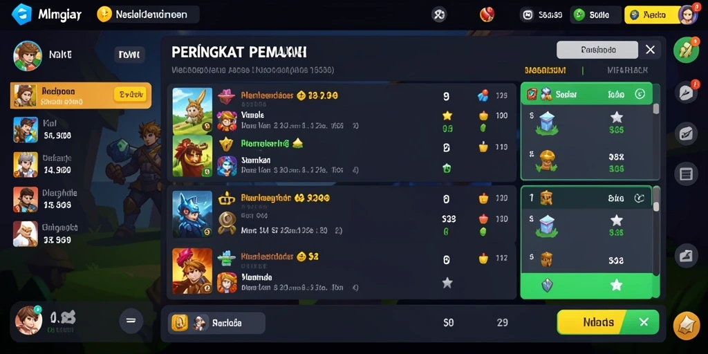 Tampilan antarmuka yang menarik dan mudah digunakan.