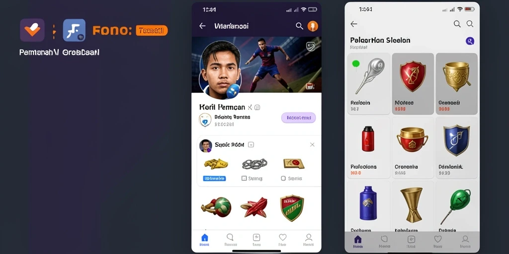 Tampilan antarmuka yang menarik dan user-friendly.